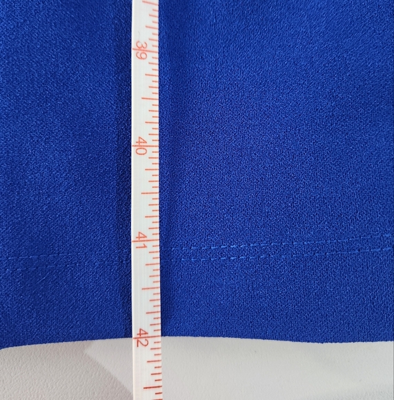 Elegant Maggie London Blue Dress, Size 12 - Picture 10 of 10